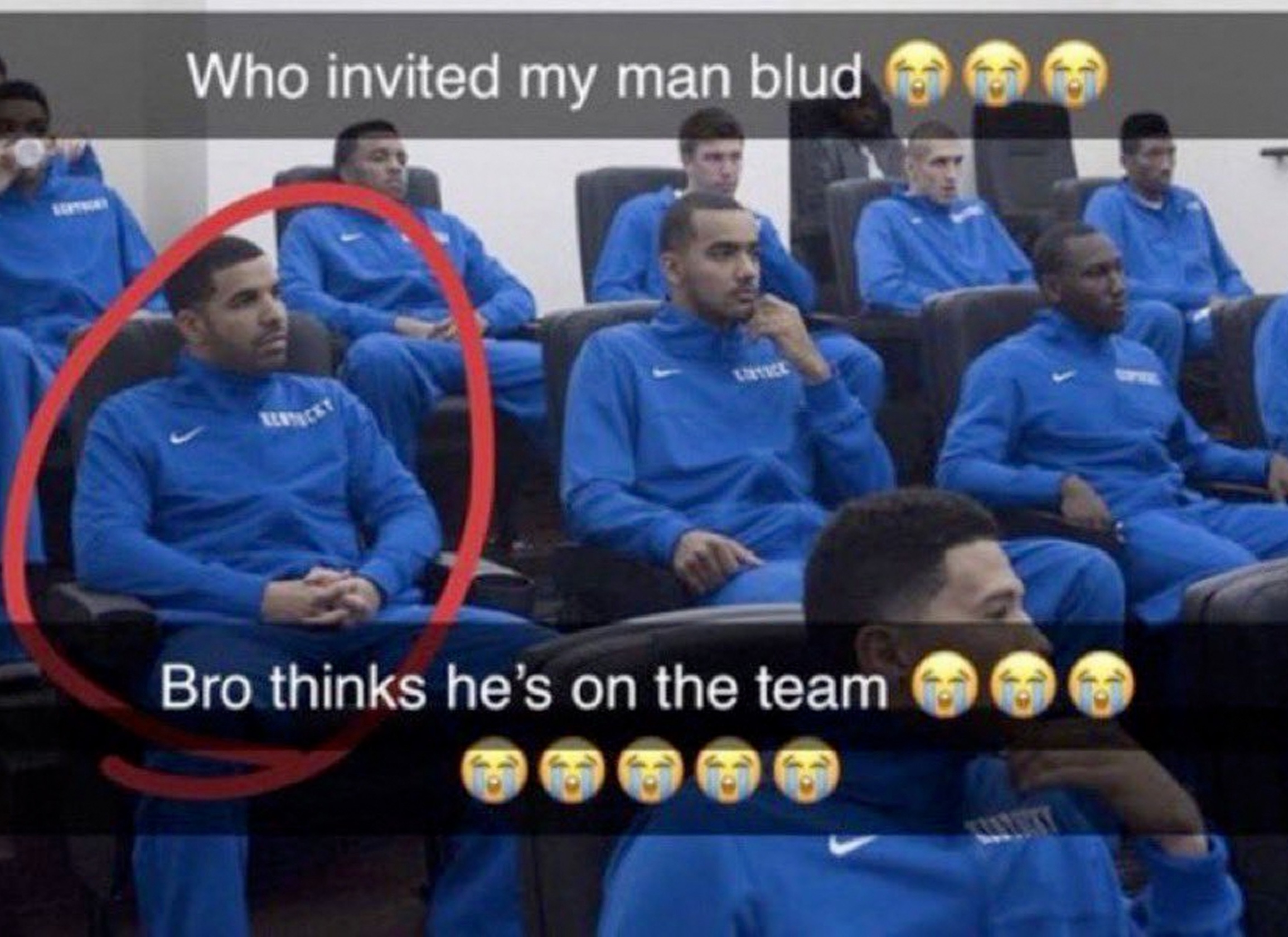 Bludthinkshesontheteam