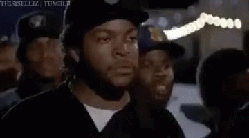 Ice cube shut up bitch