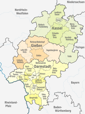 330px Hesse administrative divisions   de   colored