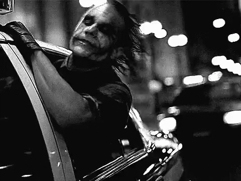 Joker enjoying life