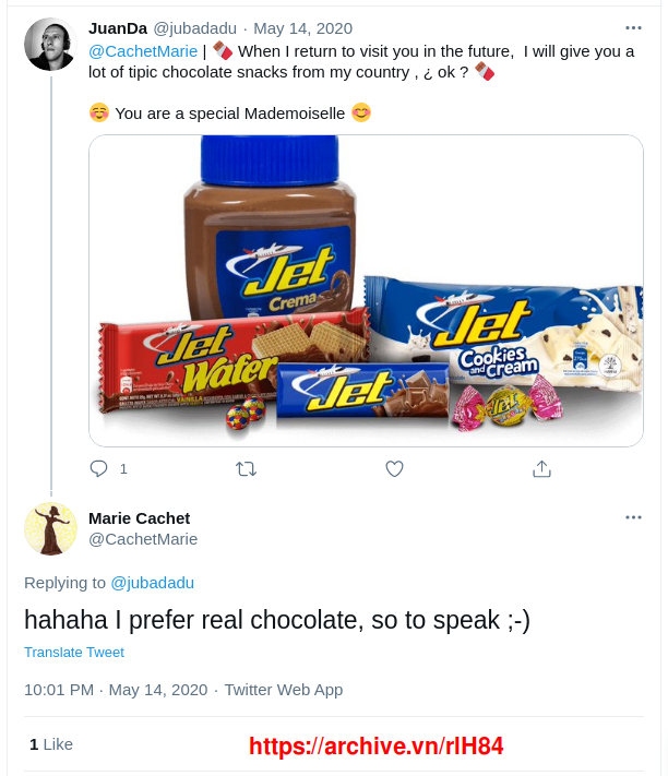 Ipreferrealchocolatesotospeakarchive