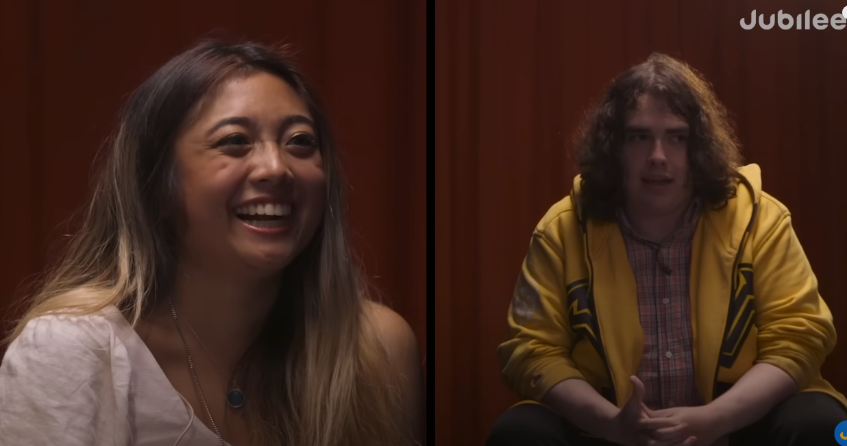 Asian Girl VS Yellow Guy