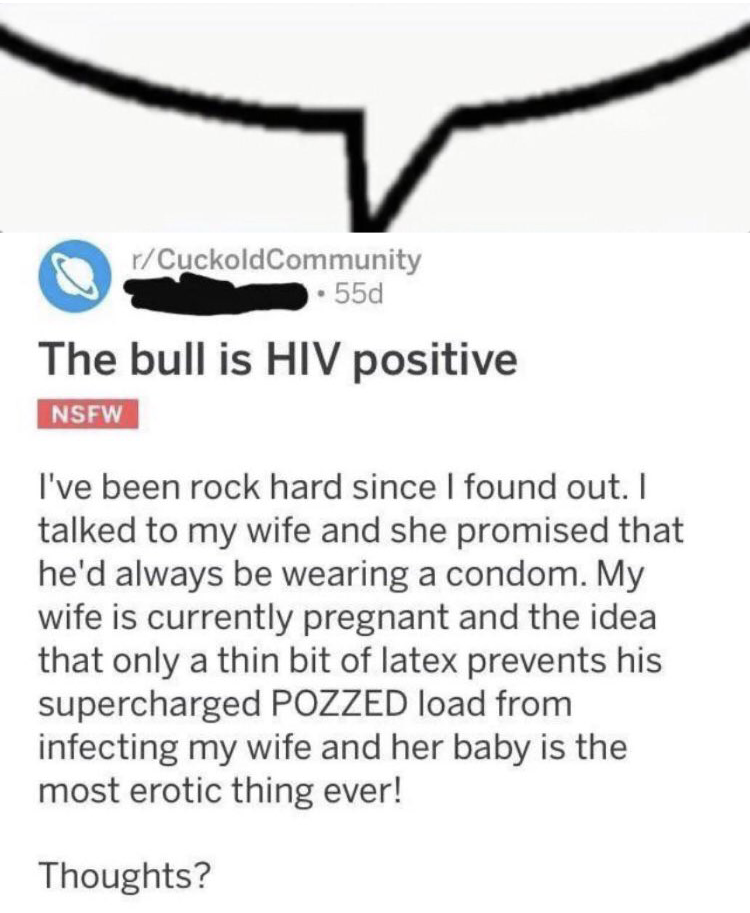 Cuck above