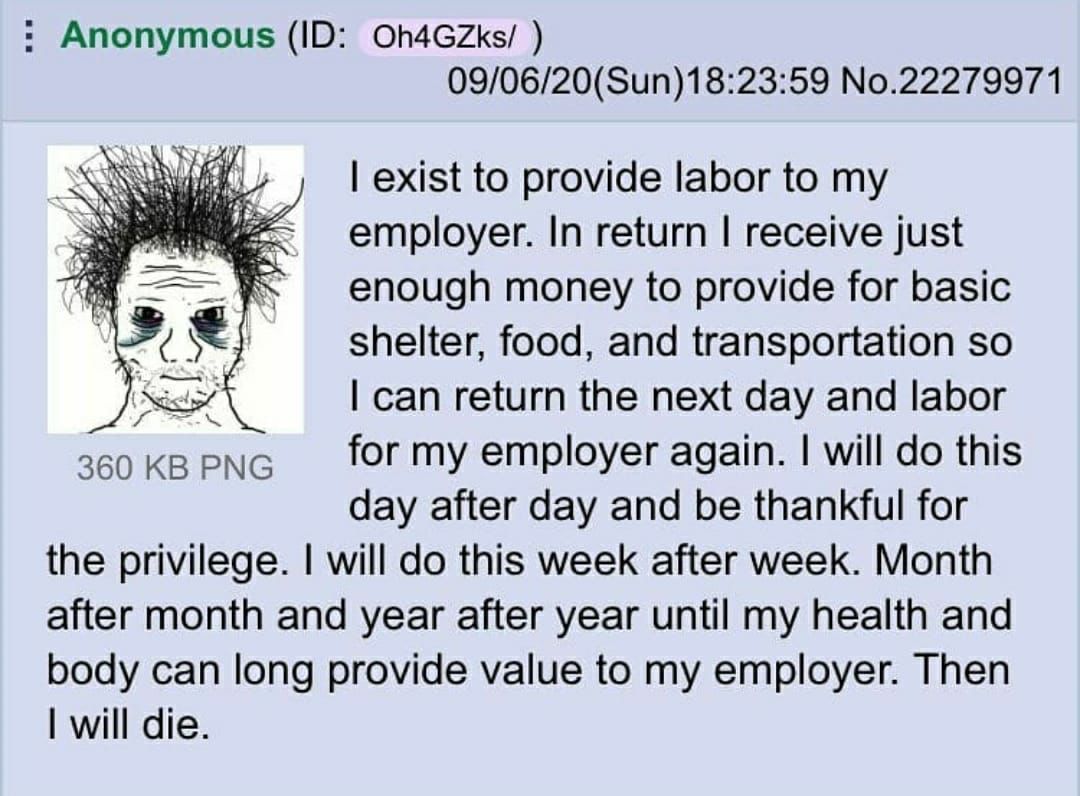 Exist to provide meme