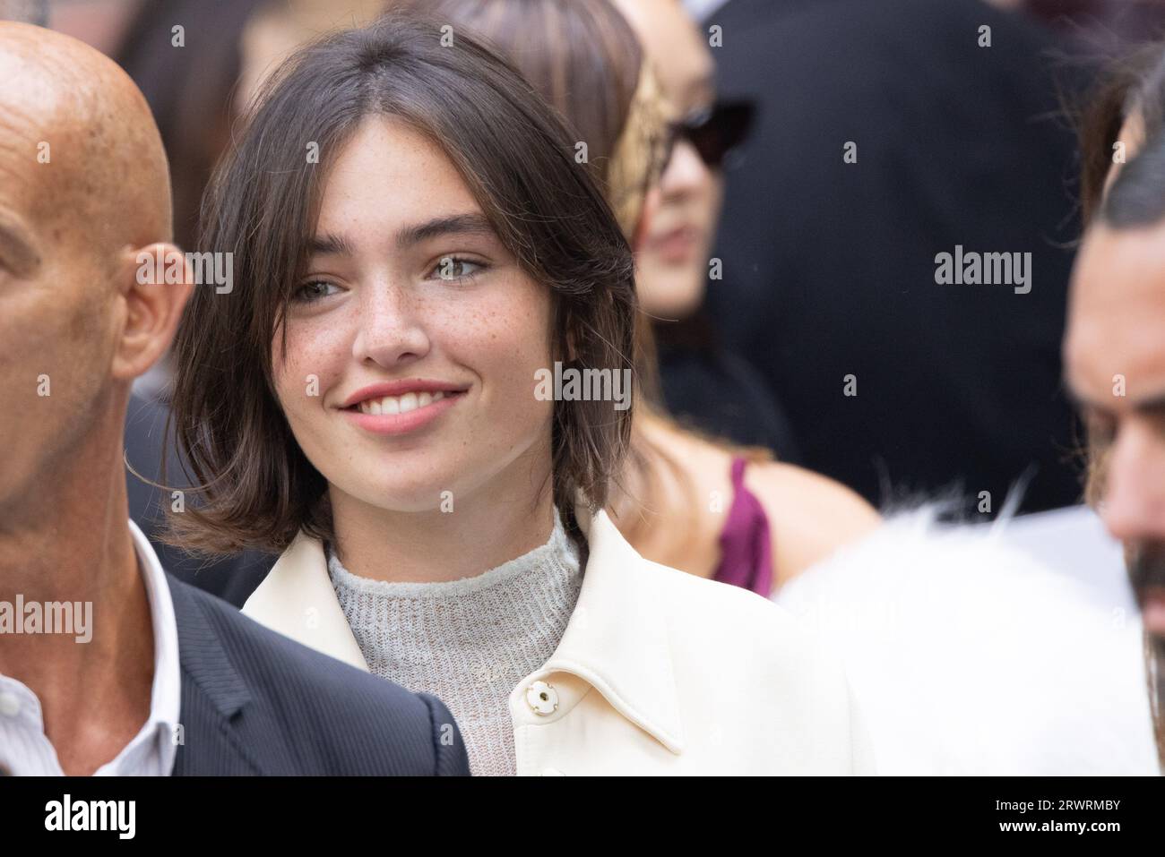 Milan italy 20th sep 2023 milan italy 20th sep 2023 gio scotti attends the fendi spring summer