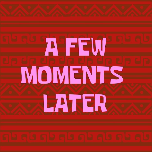 Few moments later vector text illustration set background sponge cartoon 675400 140