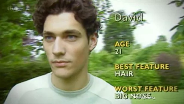 1 1043 David Gandy throwback This Morning comp 21 years on from winning modelling comp 1 1043 David Gandy throwback This Morning comp 21 years on from winning modelling comp