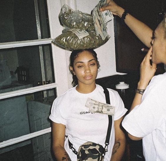 Mixed weed girl