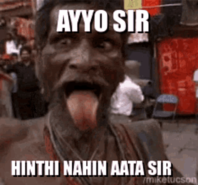 Hindi nahi atta ayoo saar