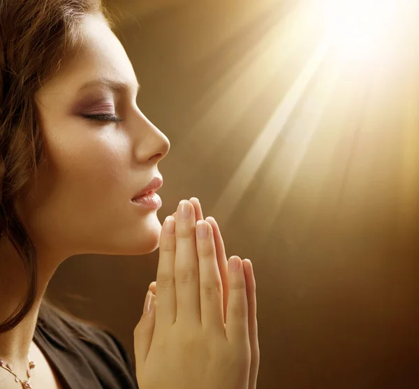 Depositphotos 10605347 stock photo praying woman
