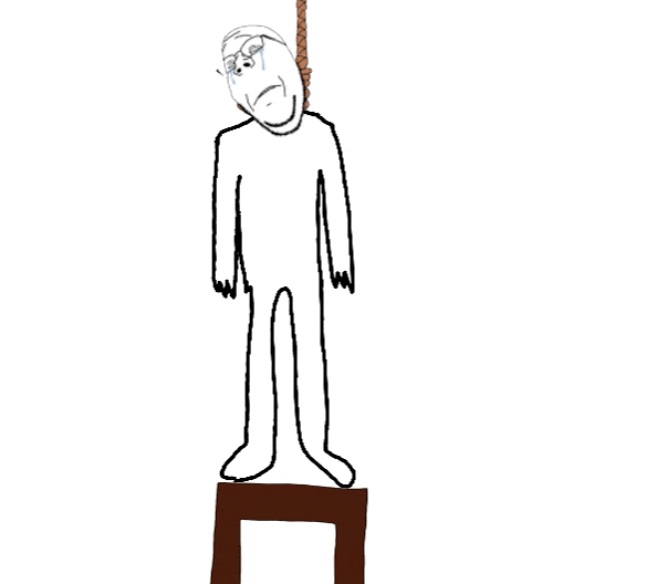 3266371 21856 animated arm closed eyes crying hand hanging leg rope soyjak subvariant wholesom