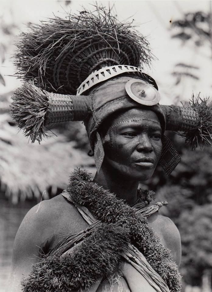 Dancer from the Ekona people  Isangi Bikoro