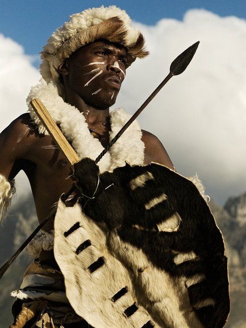 ZULU WARRIOR OF SOUTH AFRICA