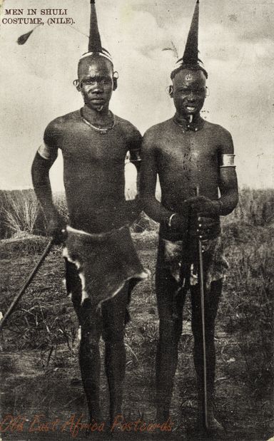 People of Uganda   Old East Africa Postcards