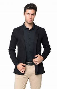 Resultado de imagem para blazer preto masculino