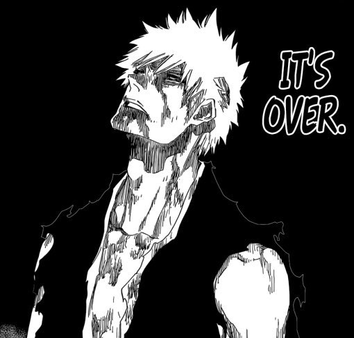 Its over