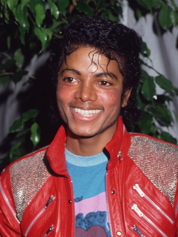 Michael jackson skin colour