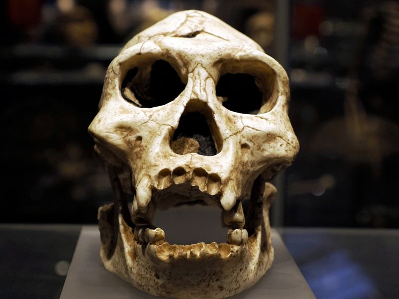 Neanderthal skull m