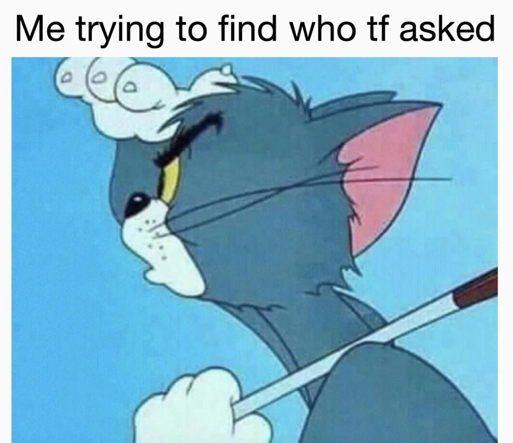 Who asked