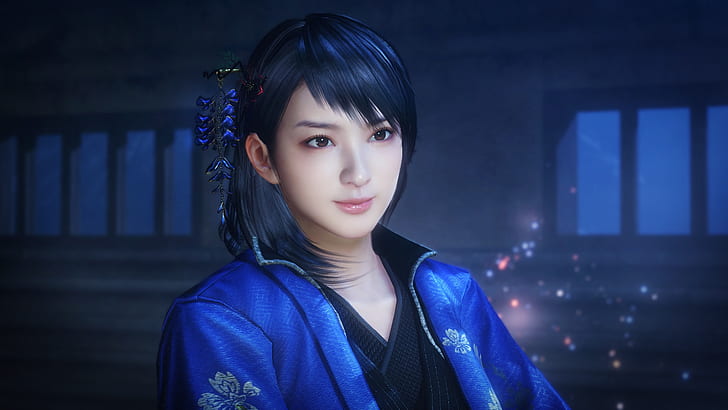 Nioh okatsu japanese clothes cuteness wallpaper preview