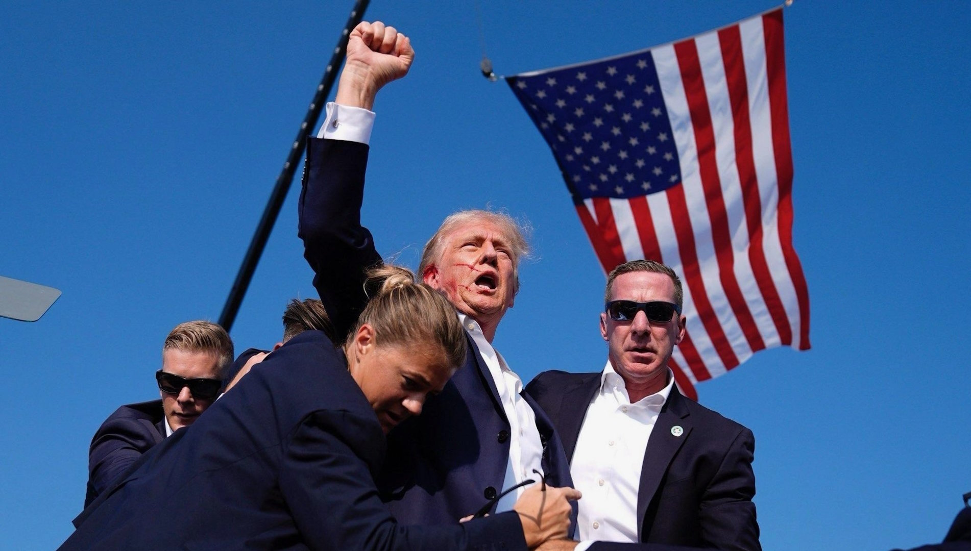 Trump Fist Pump Banner image