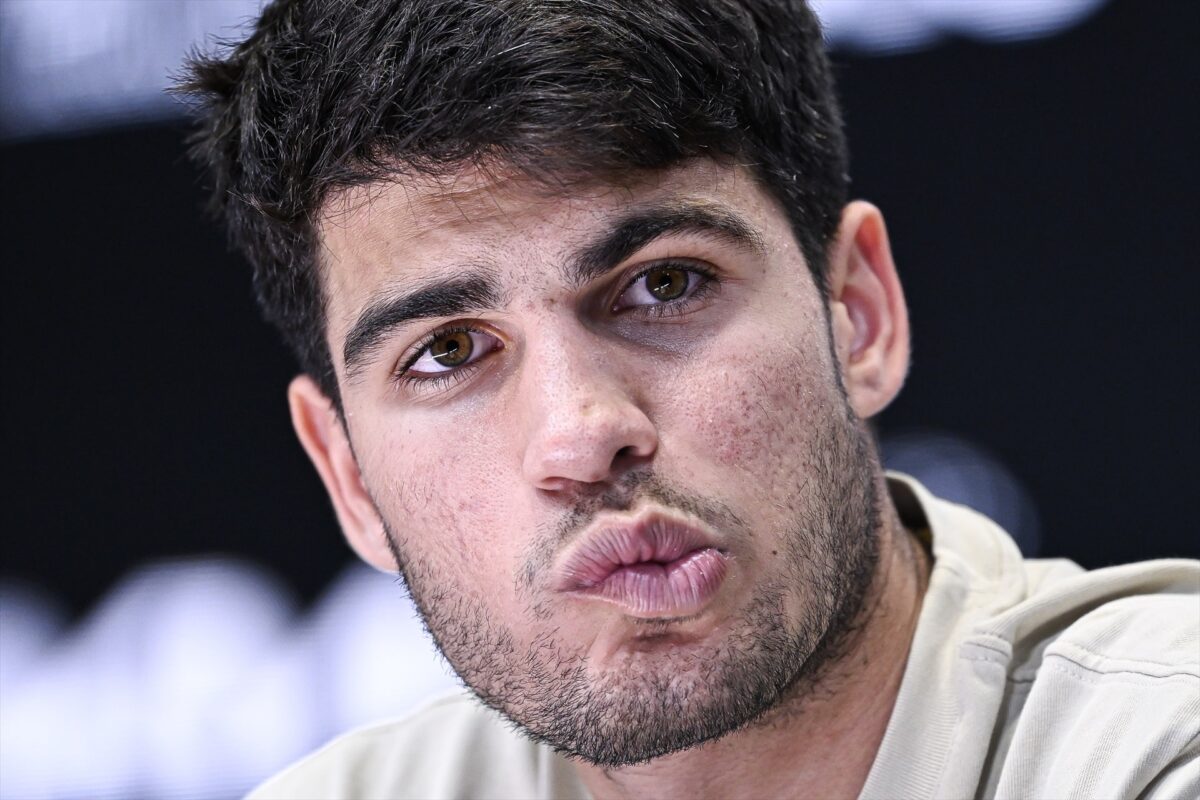 EuropaPress 5715414 carlos alcaraz during press conference during the australian open ao 2024 EuropaPress 5715414 carlos alcaraz during press conference during the australian open ao 2024