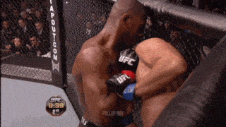 Choke hold guillotine jon jones