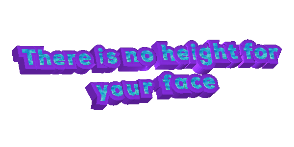 2024 08 13 There is no height for your face