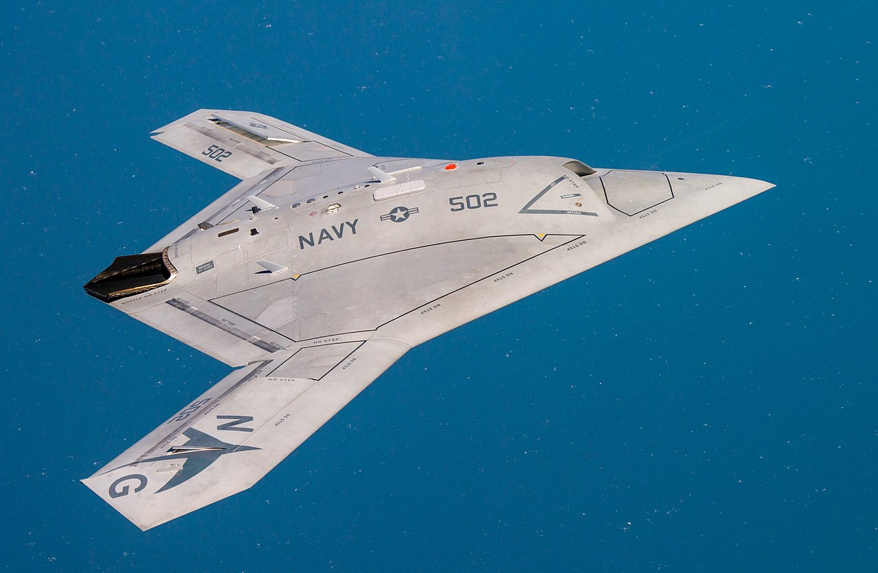 1280px X 47B operating in the Atlantic Test Range modified