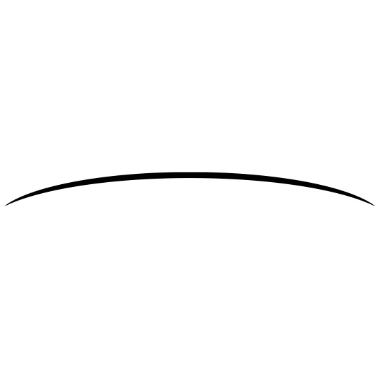 Curved line mouse pad