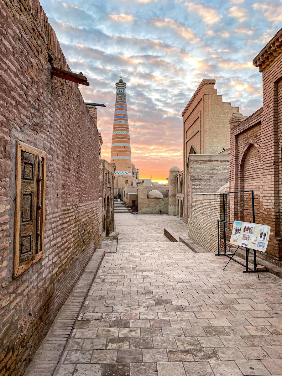 Strafari voyage travel ouzbekistan khiva matin morning 3