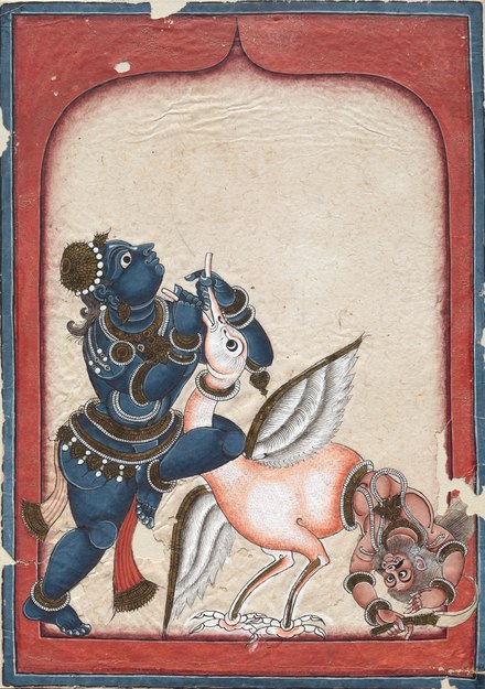Southern India probably Mysore late 18th Century   Krishna Vanquishing Vakasura   196629   