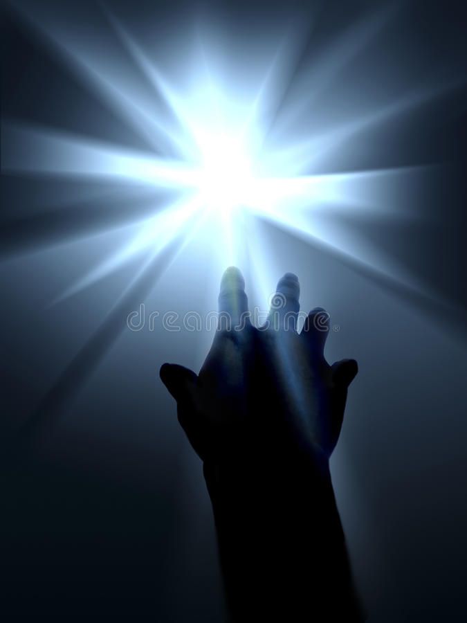 Bright light calling stock illustration  Illustration of heaven   13754660