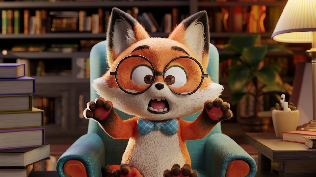 A 3d render of a short nerdy cute anthropomorphic  LyGeaWEvRSyGQharbQIhjw TD0EJ5tLSQa4LDxrYQG