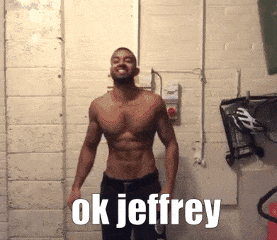 Ok jeffrey