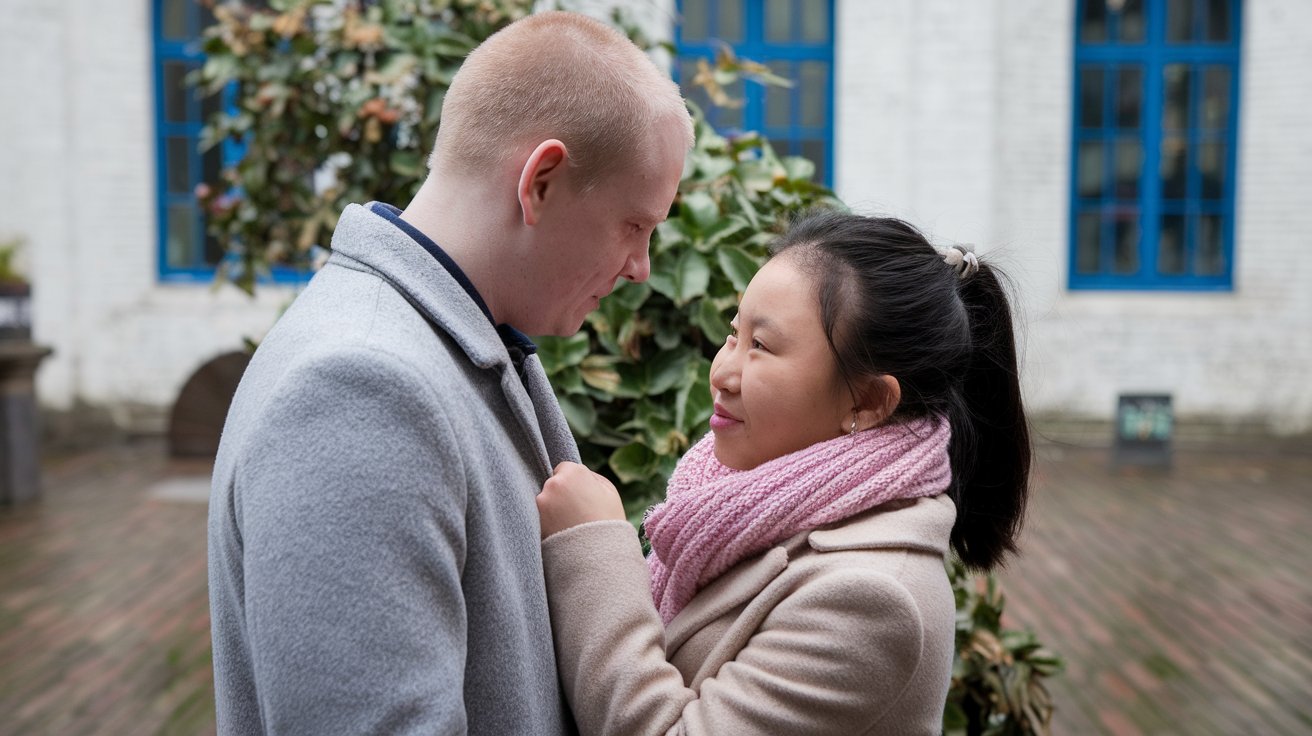 A photo of a chinese girl with a puffy recessed fa PolfJBLiTf jDW3wyrZmfQ aB4EEF2bT7yP2oQk Jv