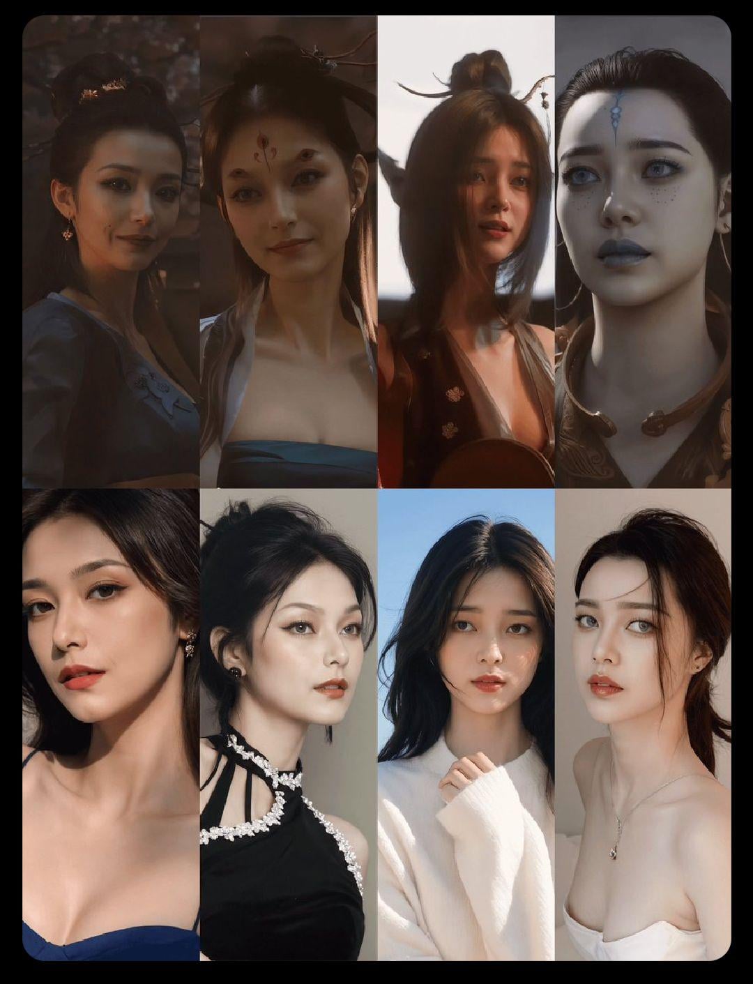 The female characters in wukong and the real life models v0 rkjdadwhiald1