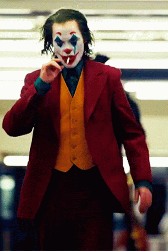 Joker smoking