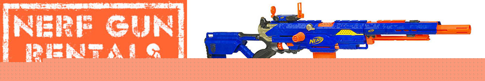 NERF Gun Rentals Victoria BC banner