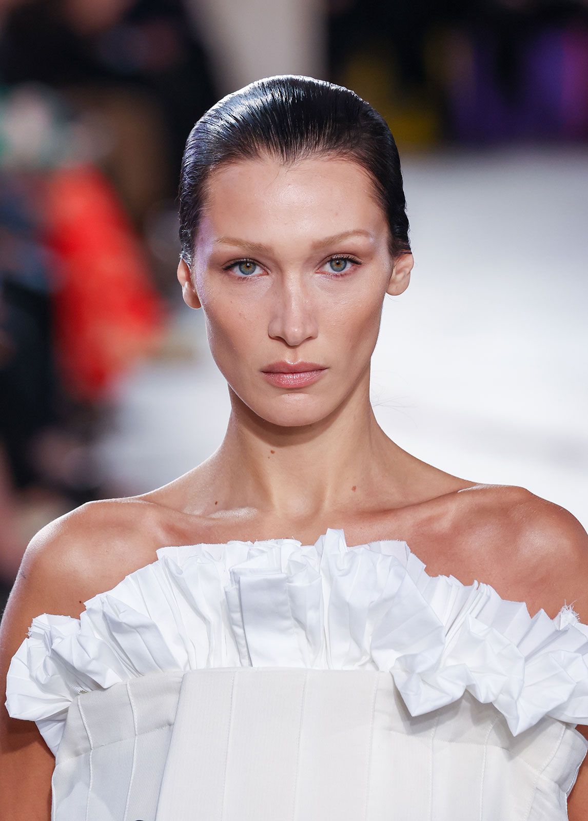 Bella Hadid runway Paris Fashion Week 2022 Bella Hadid runway Paris Fashion Week 2022