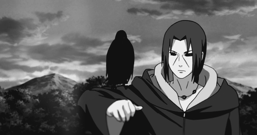 Itachi destroying bird