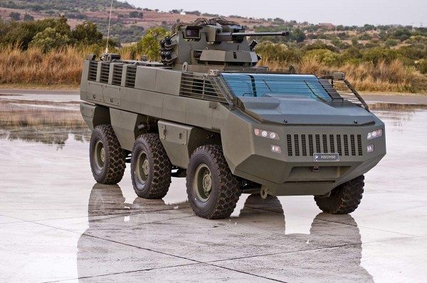 Armored vehicle market africa