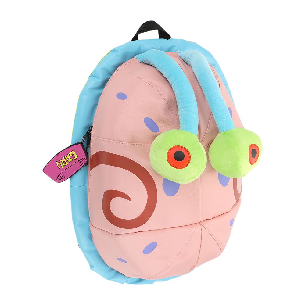 0035508 spongebob squarepants gary the snail 3d shaped backpack