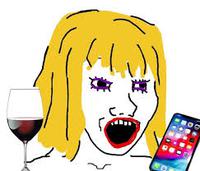 Wojak girl wine iphone thumbnail