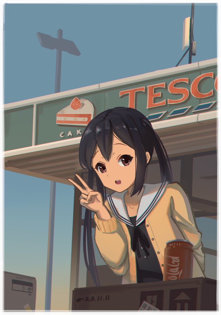   nakano azusa k on drawn by tornier  sample 1fc6cb847106360bf6985759032fa667