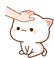 Cute head pat