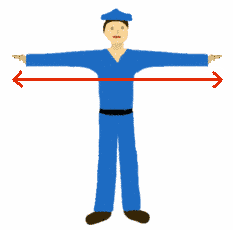 Arm span arrow fix