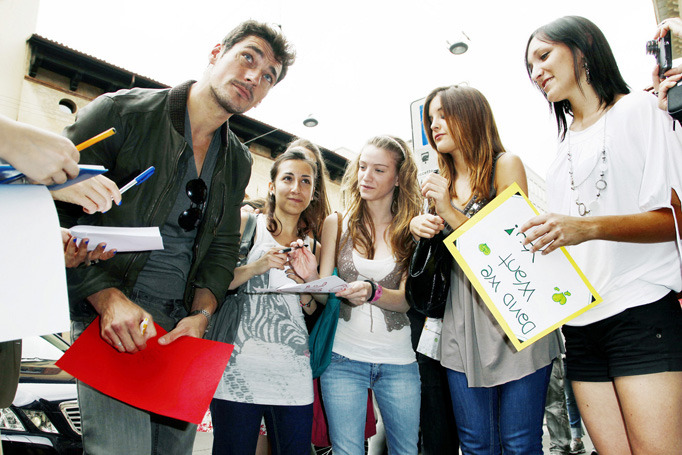 David gandy milan fans 06172011 10