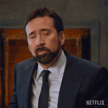 Taking a deep breath nicolas cage