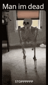 Skeleton skeleton meme